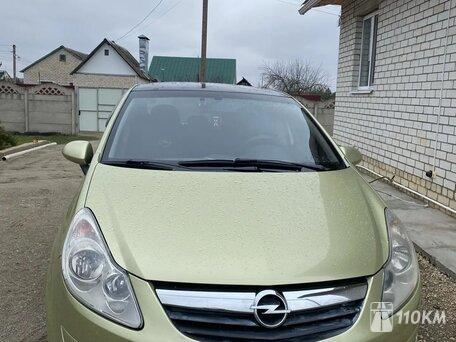 Opel, Corsa, 1200, 90, бензин, хэтчбек, робот, передний привод, среднее состояние, левый, зеленый, 450 000 ₽