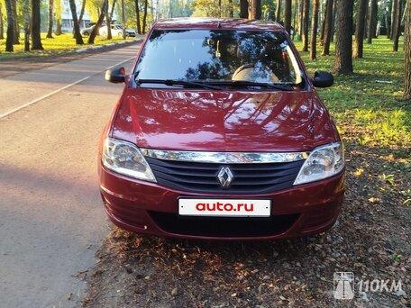 Renault, Logan, 1600, 102, бензин, седан, механика, передний привод, среднее состояние, левый, красный, 880 000 ₽
