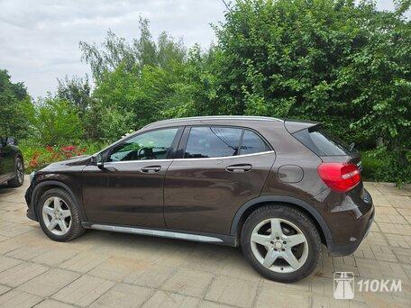 Mercedes, GLA, 2000, 211, бензин, внедорожник, робот, полный привод, среднее состояние, левый, коричневый, 2 300 000 ₽