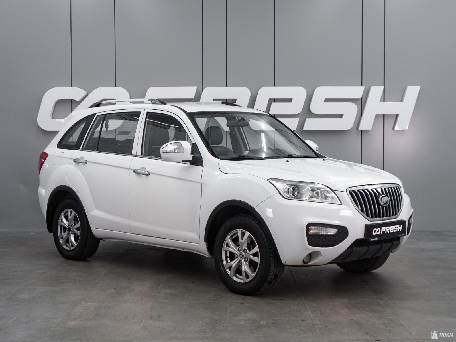 Lifan, X60, I Рестайлинг, 1794, 128, бензин, внедорожник, механика, передний привод, среднее состояние, левый, белый, 629 000 ₽